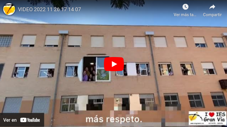 El alumnado del IES Gran Vía reivindica la igualdad de trato entre ...